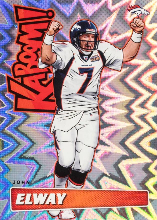 2019 Panini Absolute Kaboom John Elway #K-JE Football Card