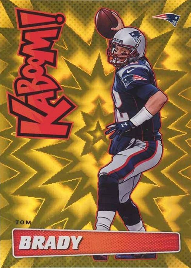 2019 Panini Absolute Kaboom Tom Brady #K-TB Football Card