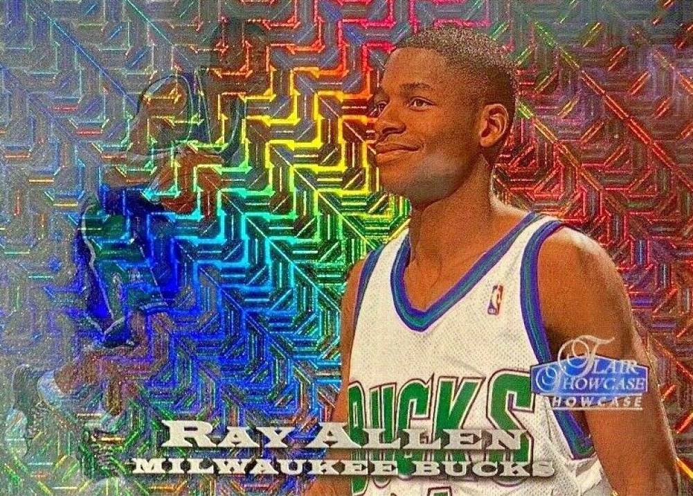 1997 Flair Showcase Ray Allen #37 Basketball Card