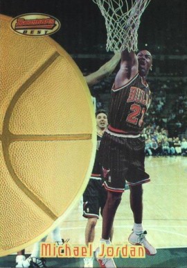 1997 Bowman's Best Michael Jordan #60 Basketball Card