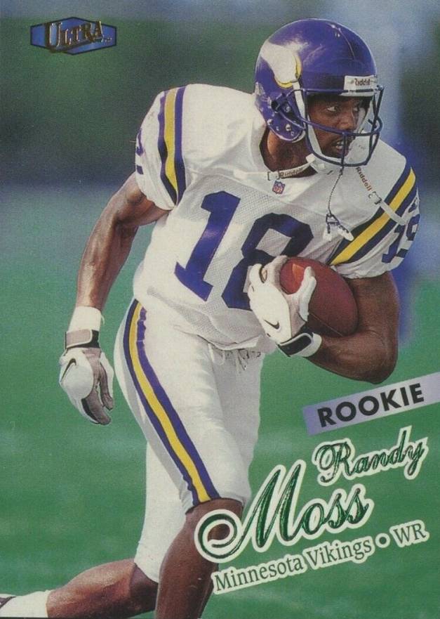 1998 Ultra Randy Moss #406 Football Card