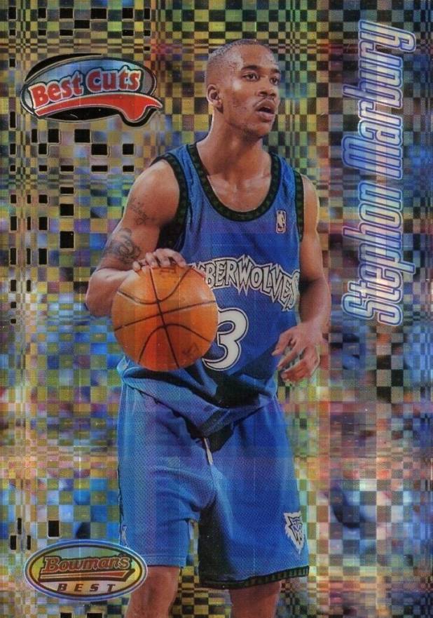 1997 Bowman's Best Cuts Stephon Marbury #BC9 Basketball Card