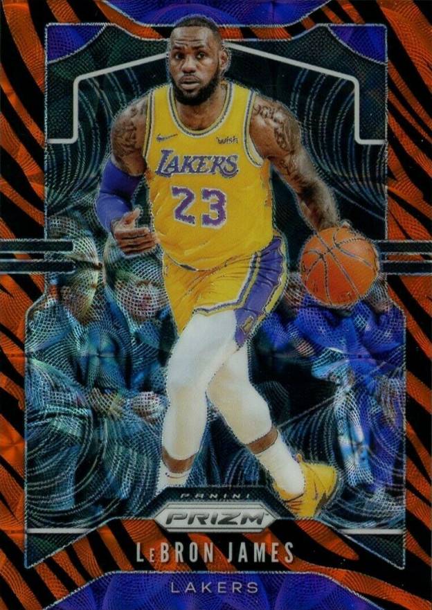 2019 Panini Prizm LeBron James #129 Basketball Card