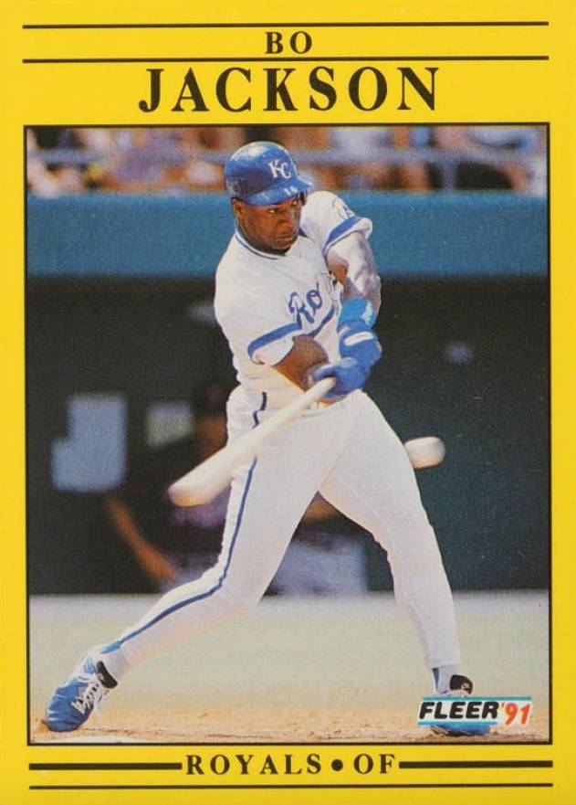 1991 Fleer Bo Jackson #561 Baseball Card