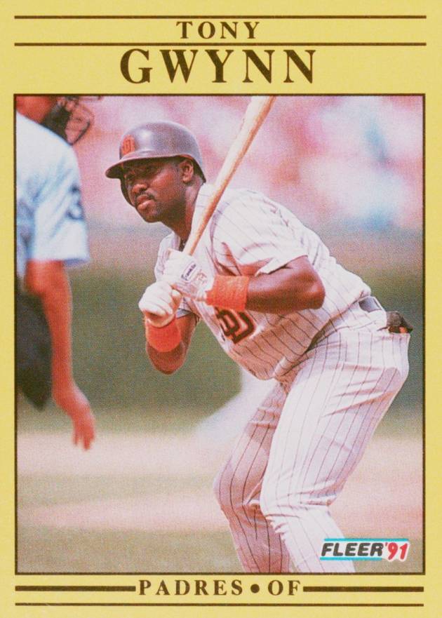 1991 Fleer Tony Gwynn #529 Baseball Card