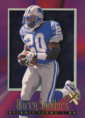 1997 Skybox E-X2000 Barry Sanders #11 Football Card