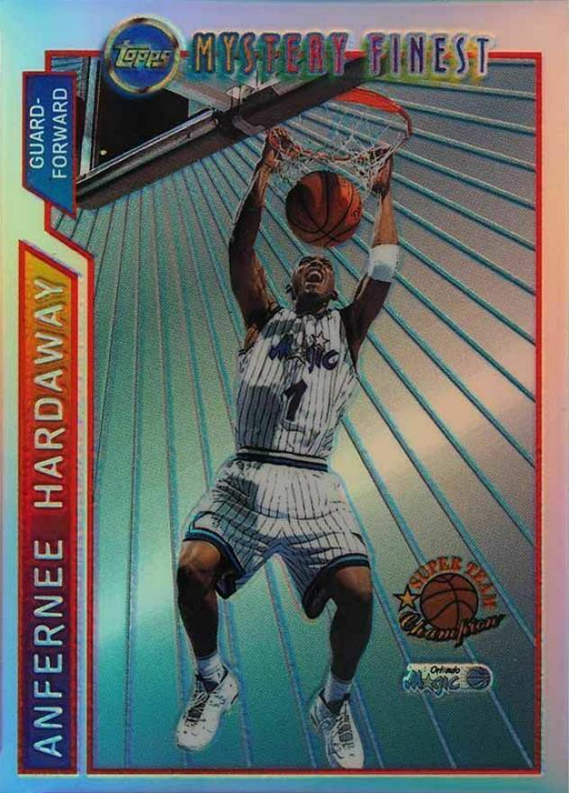 1996 Topps Mystery Finest  Anfernee Hardaway #M3 Basketball Card