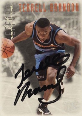 1996 Ultra Terrell Brandon #140 Basketball Card