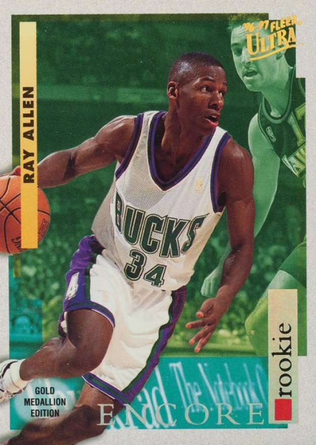 1996 Ultra Ray Allen #G265 Basketball Card