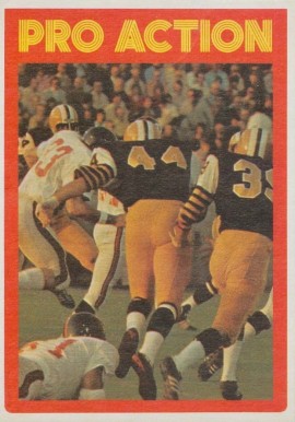 1972 O-Pee-Chee CFL Pro Action #124 Football Card