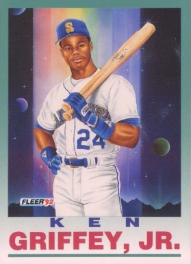 1992 Fleer Ken Griffey Jr. #709 Baseball Card