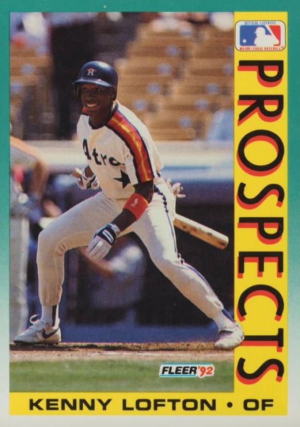 1992 Fleer Kenny Lofton #655 Baseball Card