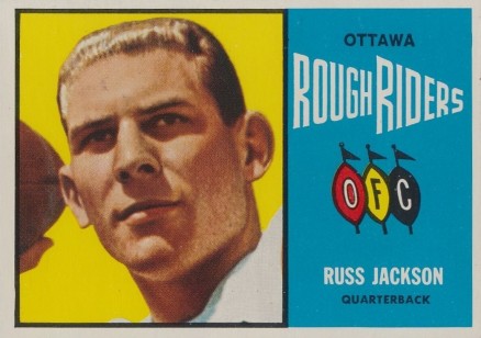 1964 Topps CFL Russ Jackson #50 Football Card