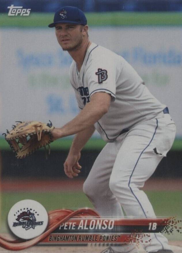 2018 Topps Pro Debut Pete Alonso #102 Baseball Card