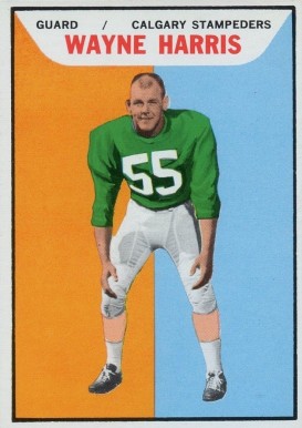 1965 Topps CFL Wayne Harris #21 Football Card