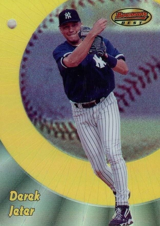 1998 Bowman's Best Derek Jeter #77 Baseball Card