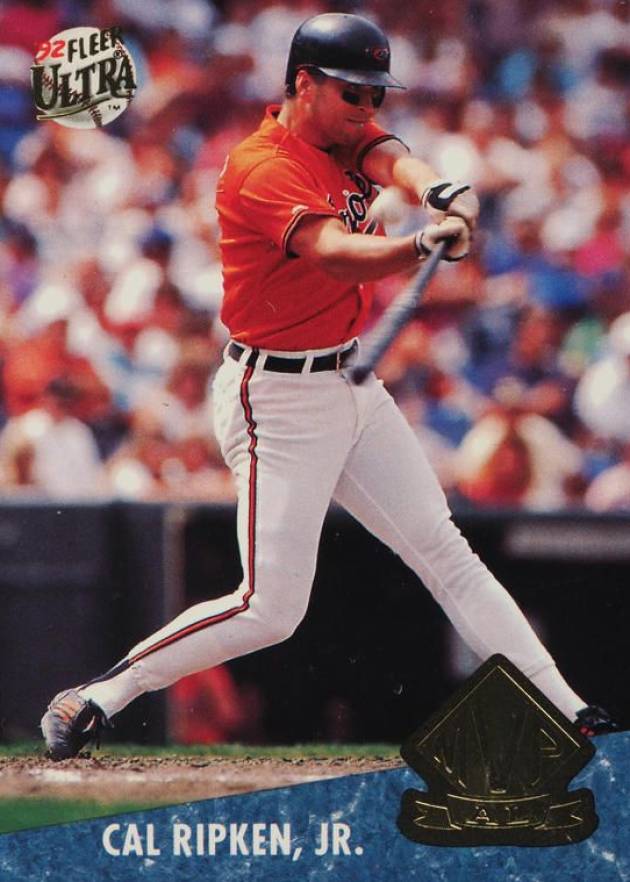 1992 Ultra Award Winners Cal Ripken Jr. #5 Baseball Card