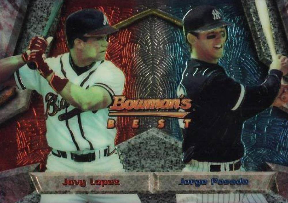 1994 Bowman's Best  Javy Lopez/Jorge Posada #106 Baseball Card