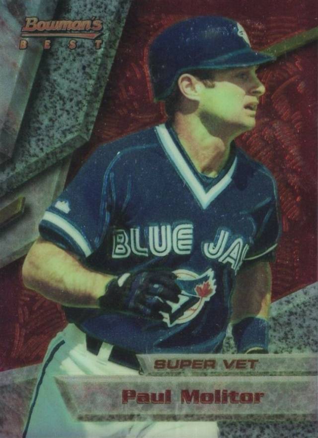 1994 Bowman's Best  Paul Molitor #1 Baseball Card