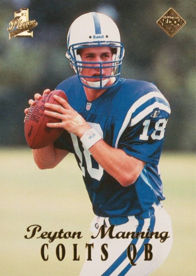 1998 Collector's Edge 1st Place Peyton Manning #135 Football Card