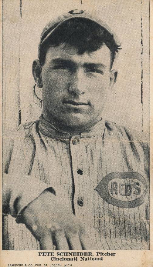 1916 Fleischmann Bakery Pete Schneider # Baseball Card