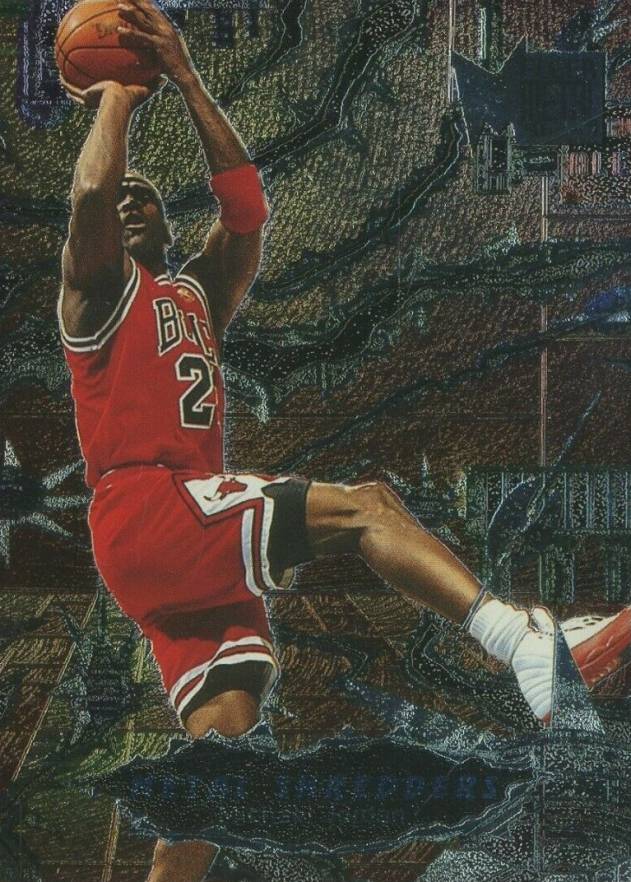 1996 Metal Michael Jordan #241 Basketball Card