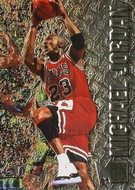 1996 Metal Michael Jordan #11 Basketball Card
