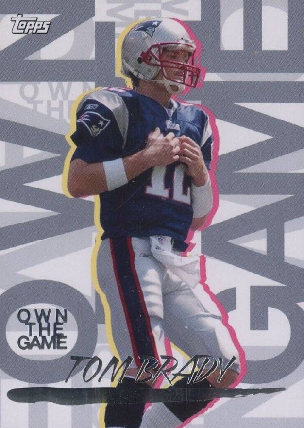 2008 Topps Own the Game Tom Brady #OTGTB Football Card