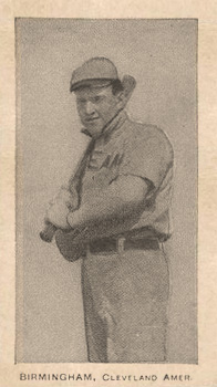 1909 CA Briggs Co. Black & White Joe Birmingham # Baseball Card