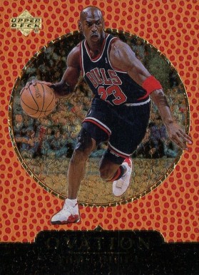 1998 Upper Deck Ovation Michael Jordan #7 Basketball Card