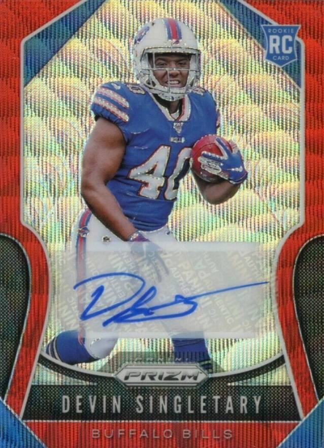 2019 Panini Prizm Devin Singletary #335 Football Card