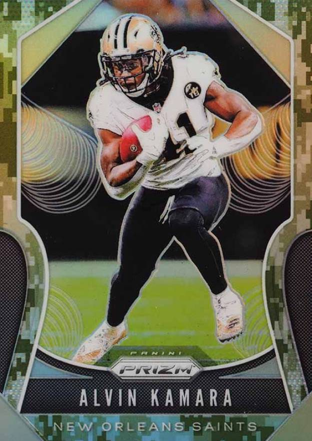 2019 Panini Prizm Alvin Kamara #187 Football Card