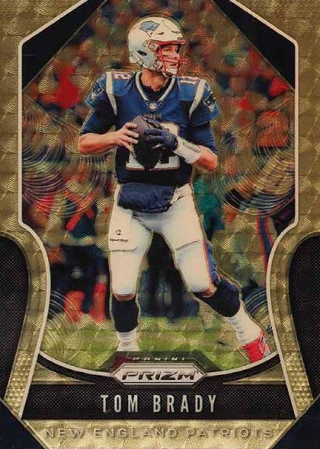 2019 Panini Prizm Tom Brady #18 Football Card