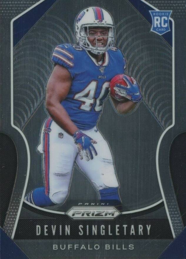 2019 Panini Prizm Devin Singletary #335 Football Card