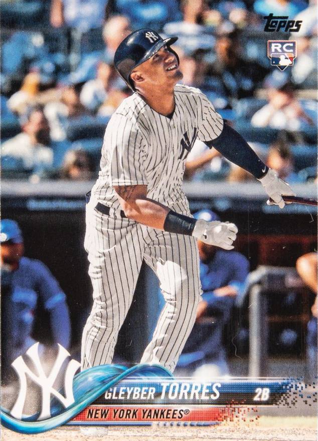 2018 Topps Complete Set Gleyber Torres #699 Baseball Card