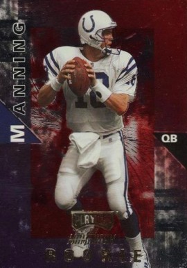 1998 Playoff Momentum Peyton Manning #98 Football Card