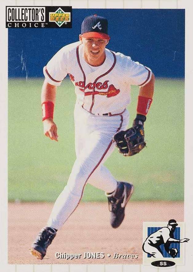 1994 Collector's Choice Chipper Jones #152 Baseball Card