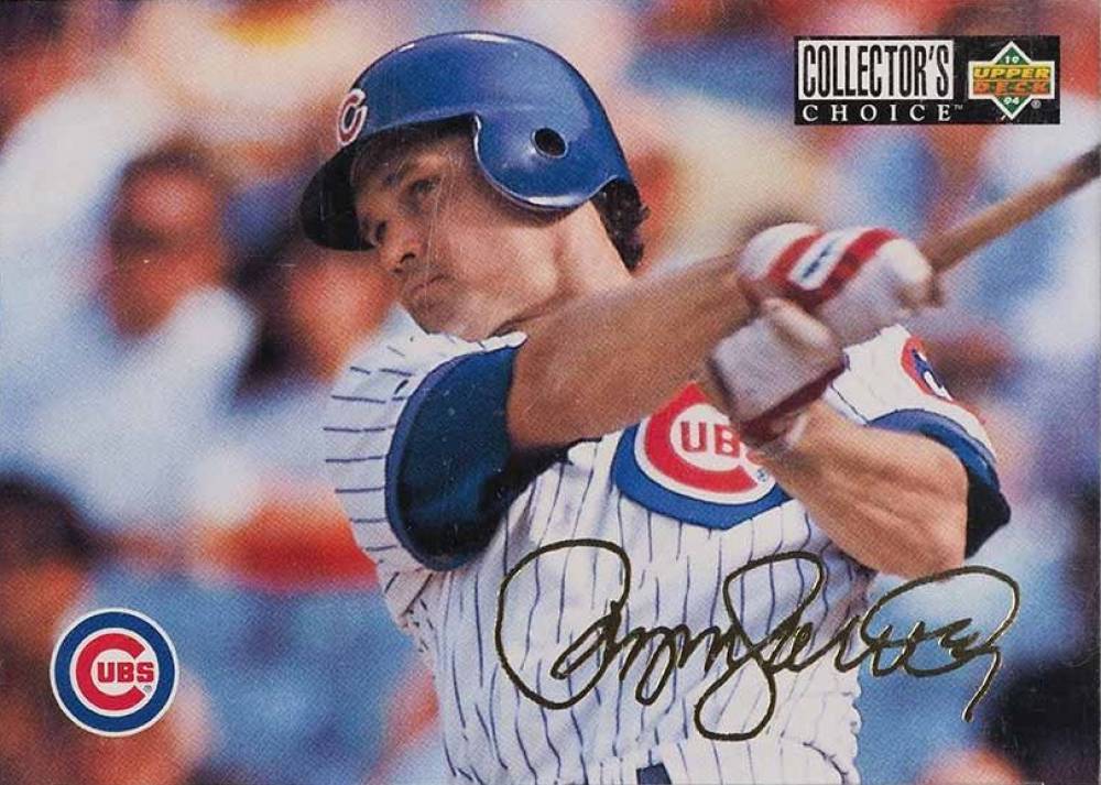 1994 Collector's Choice Ryne Sandberg #335 Baseball Card