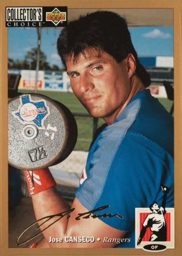 1994 Collector's Choice Jose Canseco #560 Baseball Card