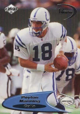 1998 Collector's Edge Odyssey  Peyton Manning #60 Football Card