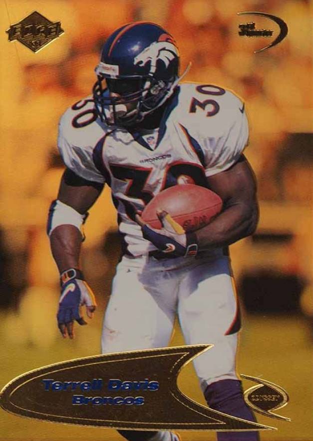 1998 Collector's Edge Odyssey  Terrell Davis #208 Football Card