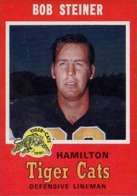 1971 O-Pee-Chee CFL Bob Steiner #73 Football Card