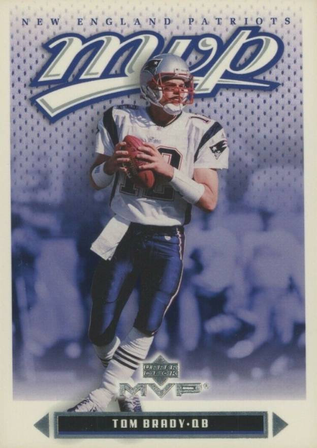 2003 Upper Deck MVP Tom Brady #141 Football Card