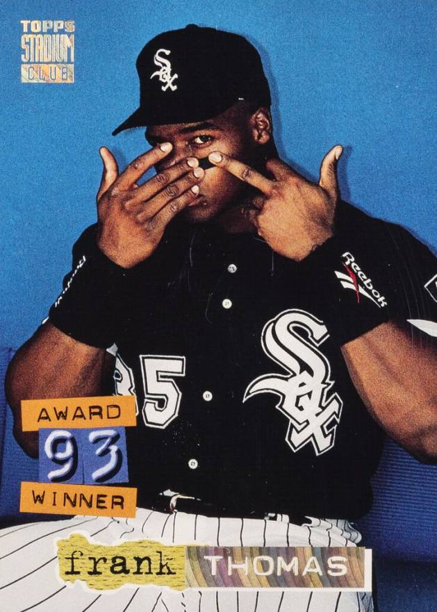 1994 Stadium Club Frank Thomas #285 Baseball Card