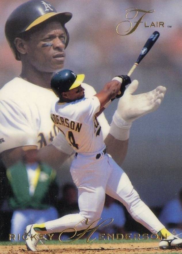 1993 Flair Rickey Henderson #260 Baseball Card