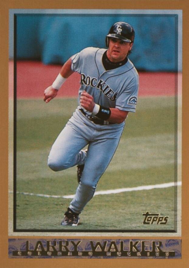 1998 Topps Larry Walker #2 Baseball Card