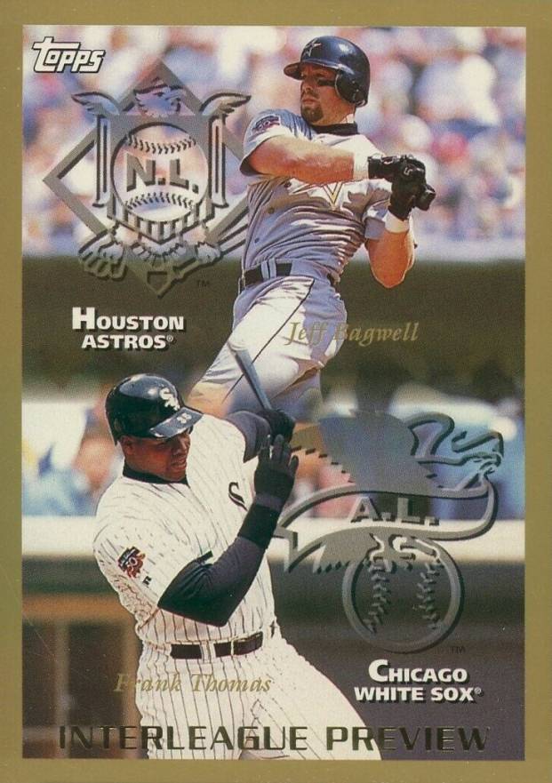 1998 Topps Frank Thomas/Jeff Bagwell #480 Baseball Card