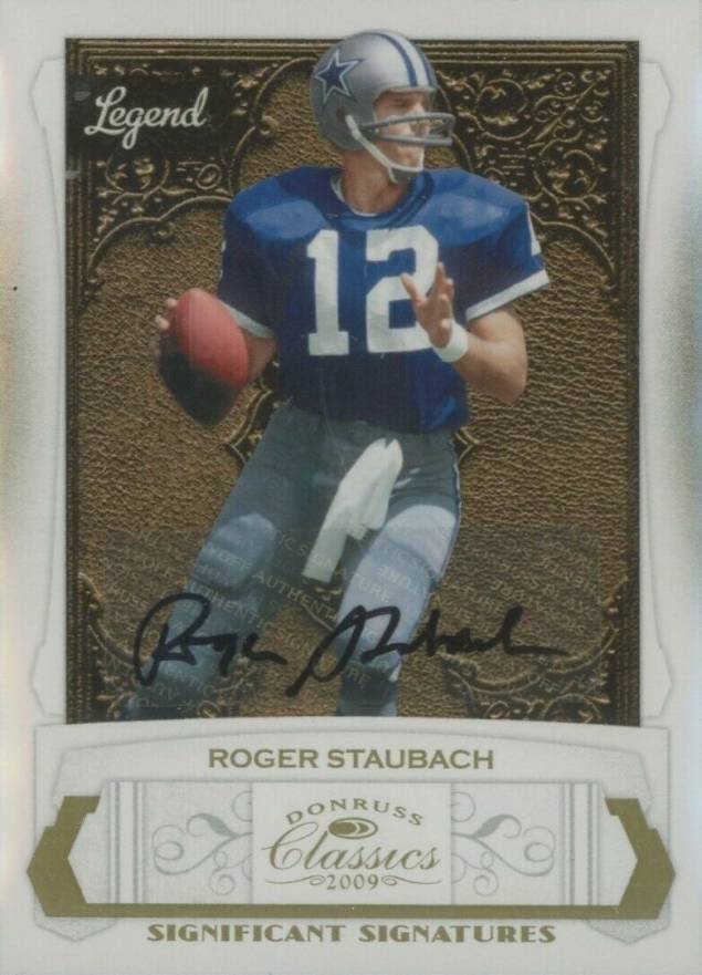 2009 Donruss Classics Roger Staubach #139 Football Card