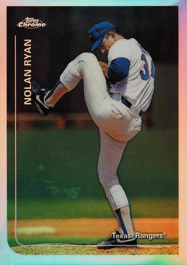 1999 Topps Chrome Nolan Ryan #34 Baseball Card