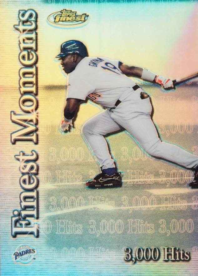 2000 Finest Moments Tony Gwynn #FM3 Baseball Card